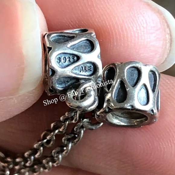 Pandora Sterling Silver retired Safety Chain - Picture 8 of 9